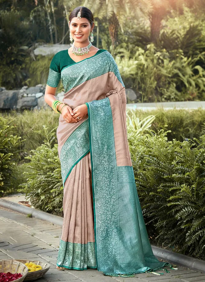 Ektara Silk By Bunawat Kanjivaram Silk Designer Sarees Wholesale Clothing Suppliers In India